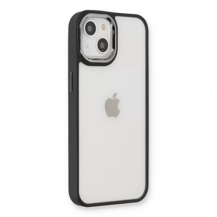 İphone 14 Plus Kılıf Dora Kapak - Siyah