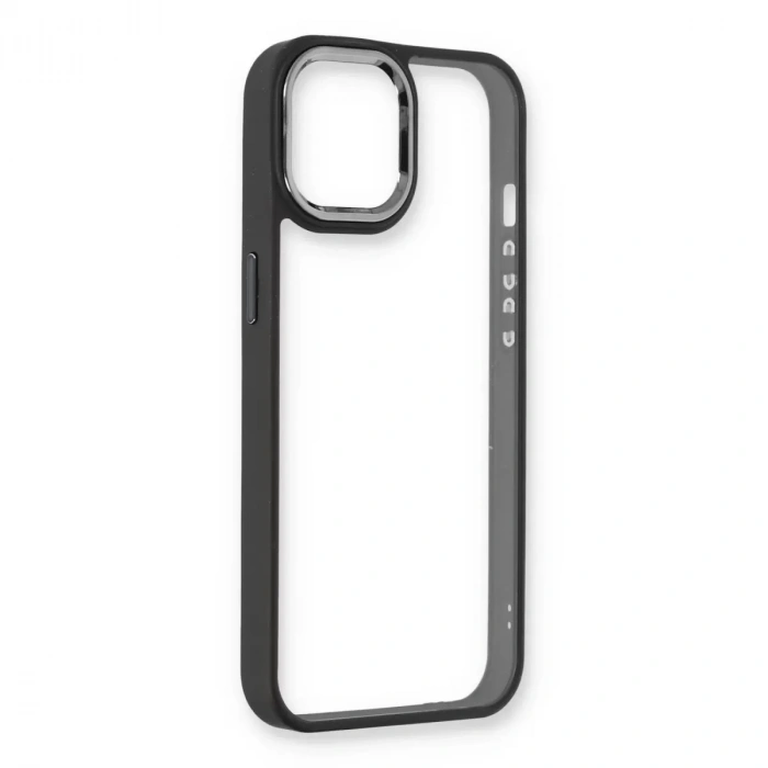 İphone 14 Plus Kılıf Dora Kapak - Siyah
