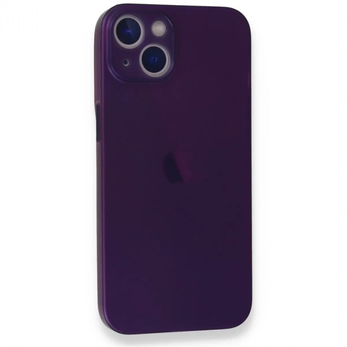 İphone 14 Plus Kılıf Pp Ultra İnce Kapak - Mor