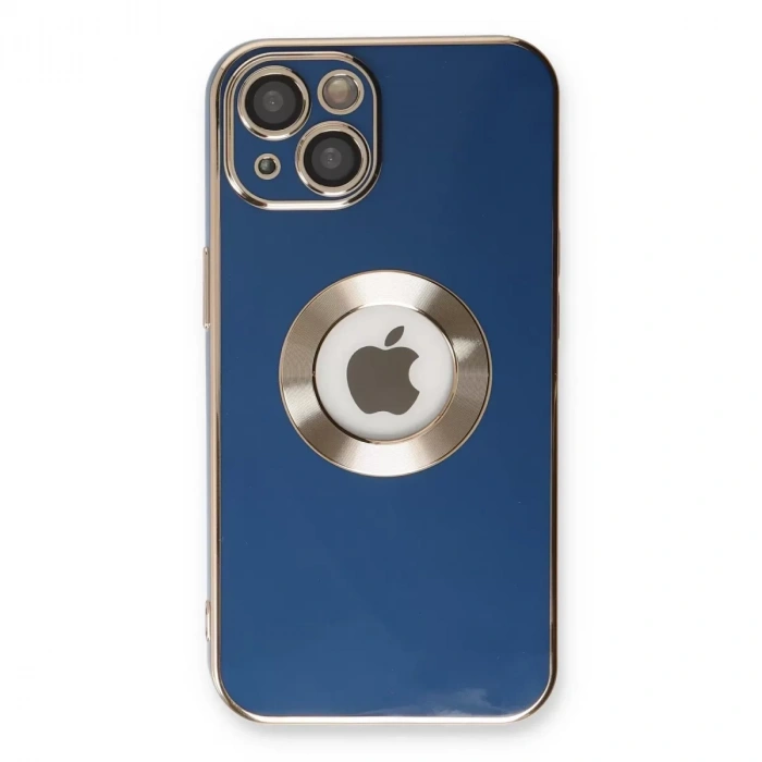 İphone 14 Plus Kılıf Store Silikon - Mavi