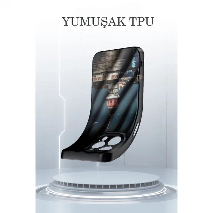 İphone 14 Pro Kılıf Crew Desenli Kapak - Kapadokya