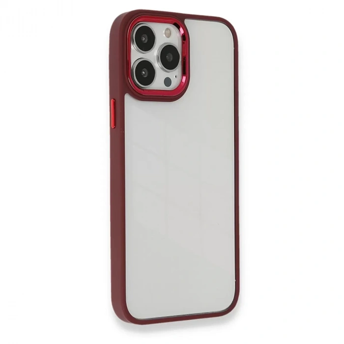 İphone 14 Pro Kılıf Dora Kapak - Kırmızı