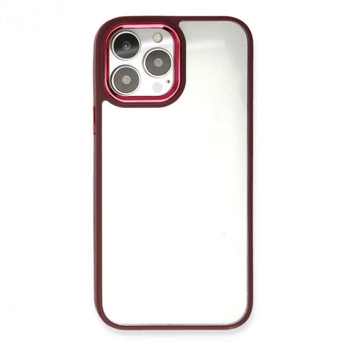 İphone 14 Pro Kılıf Dora Kapak - Kırmızı