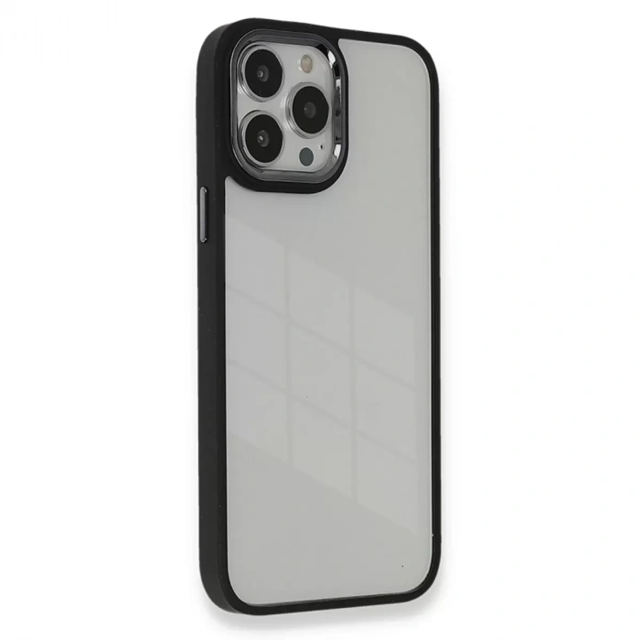 İphone 14 Pro Kılıf Dora Kapak - Siyah