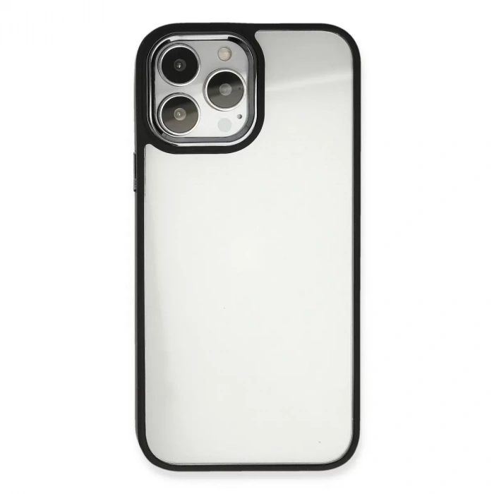 İphone 14 Pro Kılıf Dora Kapak - Siyah