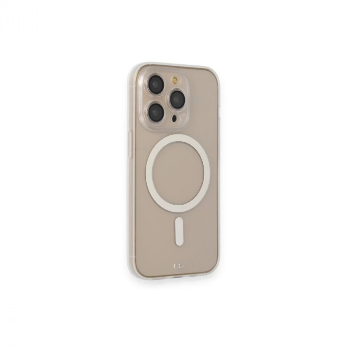 İphone 14 Pro Kılıf Grand Magneticsafe Kapak - Şeffaf