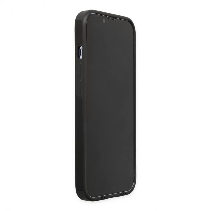 İphone 14 Pro Kılıf Mega Standlı Silikon - Siyah