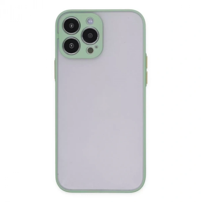 İphone 14 Pro Kılıf Montreal Silikon Kapak - Turkuaz