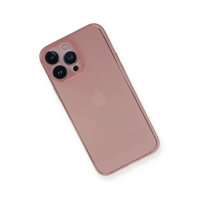İphone 14 Pro Kılıf Pp Ultra İnce Kapak - Pembe