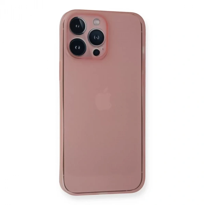 İphone 14 Pro Kılıf Pp Ultra İnce Kapak - Pembe