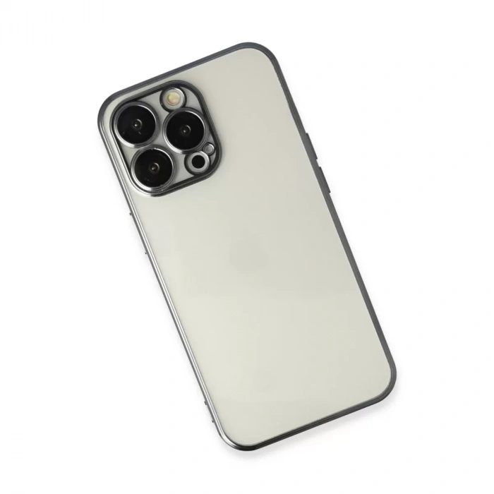 İphone 14 Pro Kılıf Razer Lensli Silikon - Siyah