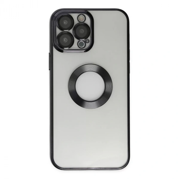 İphone 14 Pro Kılıf Slot Silikon - Siyah