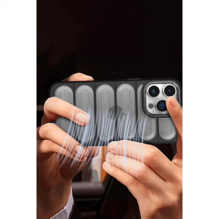 İphone 14 Pro Max Kılıf Airmax Silikon Kapak - Koyu Yeşil