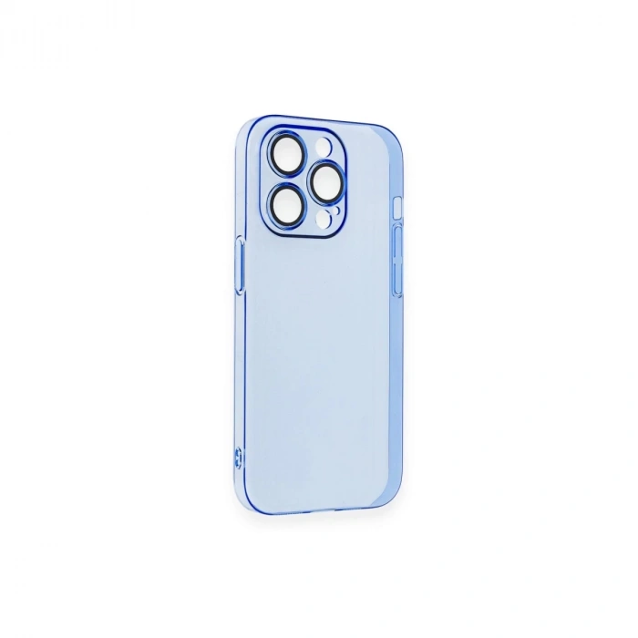 İphone 14 Pro Max Kılıf Armada Lensli Kapak - Sierra Blue