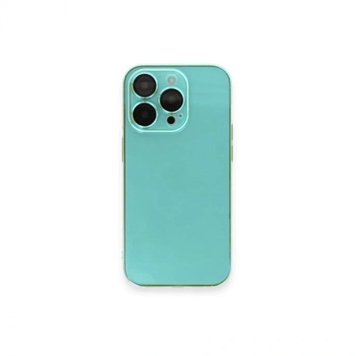 İphone 14 Pro Max Kılıf Armada Lensli Kapak - Yeşil
