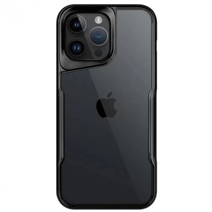 İphone 14 Pro Max Kılıf Boyi Silikon Kapak - Siyah