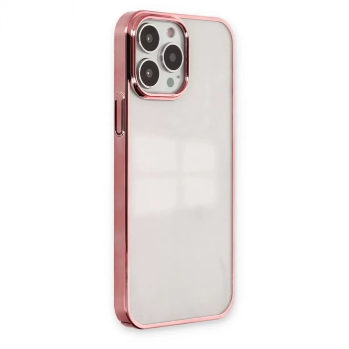 İphone 14 Pro Max Kılıf Element Silikon - Pembe