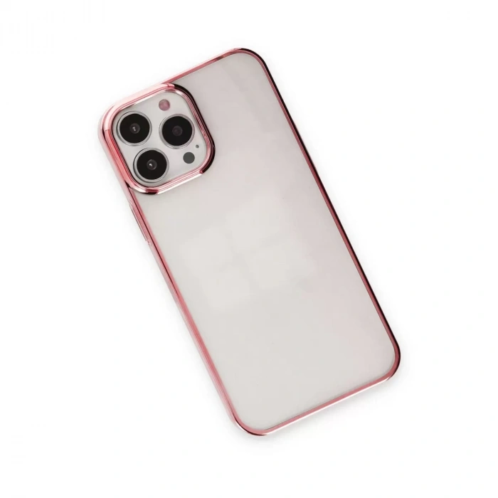 İphone 14 Pro Max Kılıf Element Silikon - Pembe