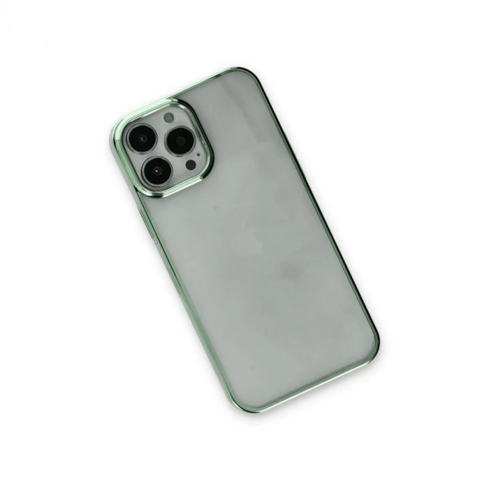 İphone 14 Pro Max Kılıf Element Silikon - Yeşil