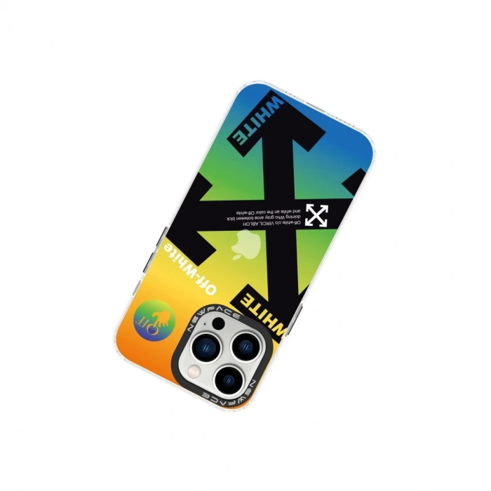 İphone 14 Pro Max Kılıf Estoril Desenli Kapak - Estoril - 5