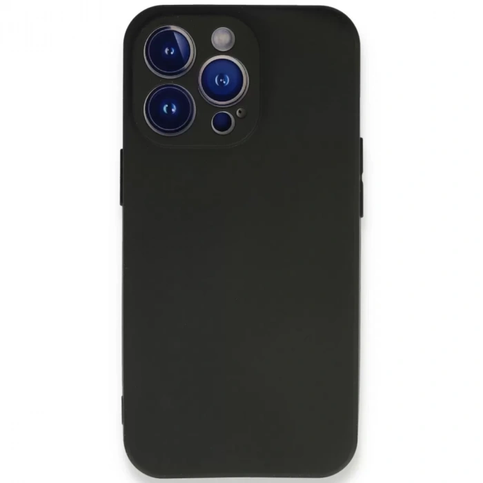 İphone 14 Pro Max Kılıf First Silikon - Siyah