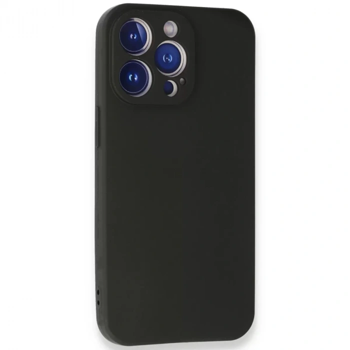 İphone 14 Pro Max Kılıf First Silikon - Siyah