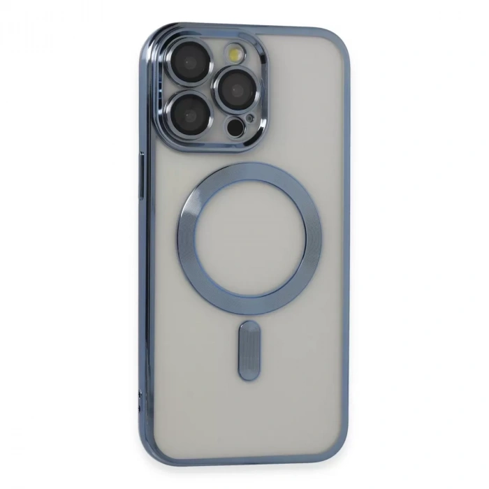 İphone 14 Pro Max Kılıf Kross Magneticsafe Kapak - Sierra Blue