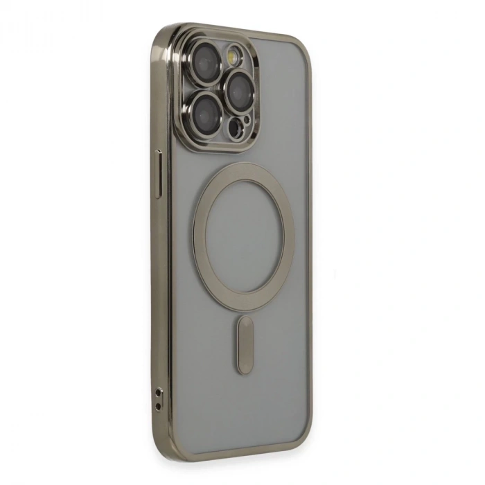 İphone 14 Pro Max Kılıf Kross Magneticsafe Kapak - Titan Gri
