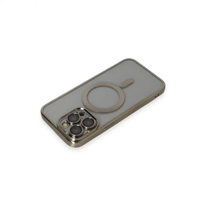 İphone 14 Pro Max Kılıf Kross Magneticsafe Kapak - Titan Gri