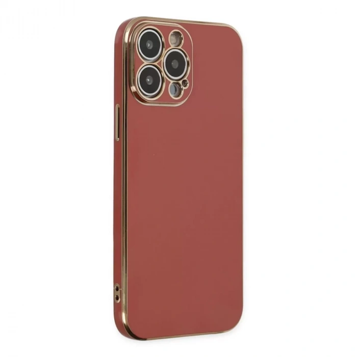 İphone 14 Pro Max Kılıf Volet Silikon - Kırmızı