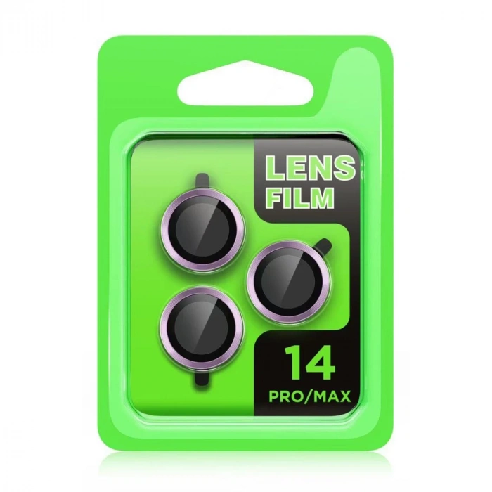 İphone 14 Pro Max Raze Metal Kamera Lens - Siyah