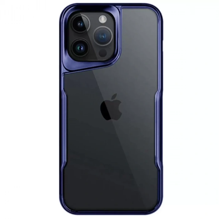 İphone 15 Pro Max Kılıf Boyi Silikon Kapak - Lacivert