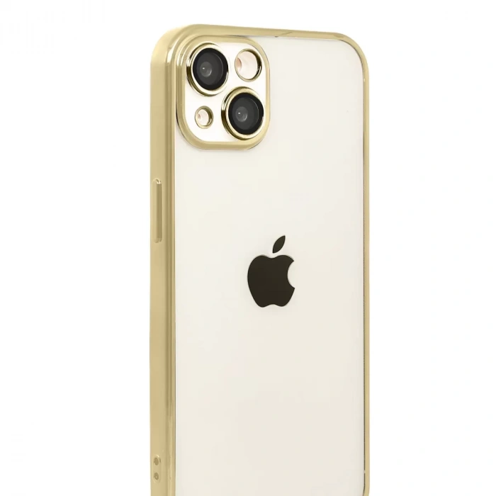İphone 15 Razer Lensli Silikon - Gold