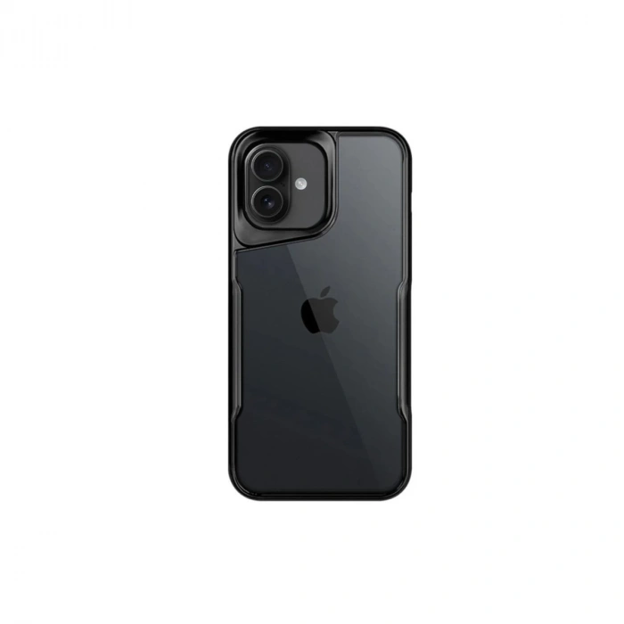 İphone 16 Kılıf Boyi Silikon Kapak - Siyah