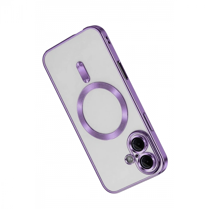 İphone 16 Kılıf Kross Magneticsafe Kapak - Mor