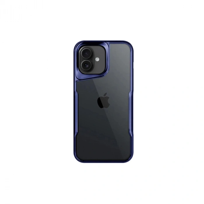İphone 16 Plus Kılıf Boyi Silikon Kapak - Lacivert