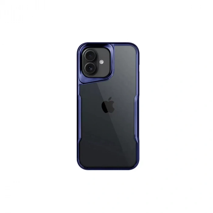 İphone 16 Plus Kılıf Boyi Silikon Kapak - Lacivert