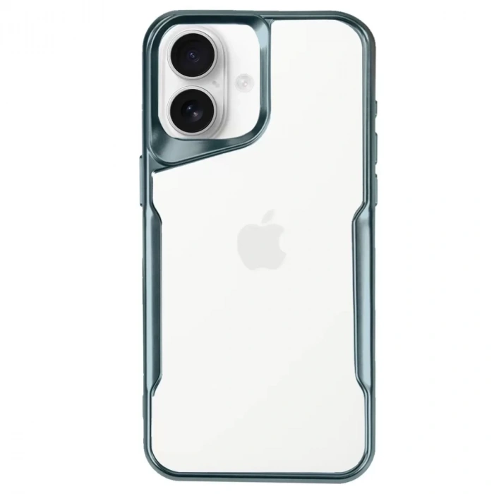 İphone 16 Plus Kılıf Boyi Silikon Kapak - Turkuaz