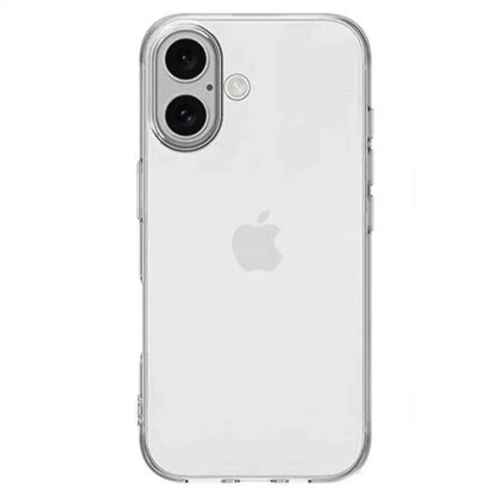 İphone 16 Plus Kılıf Lüx Şeffaf Silikon