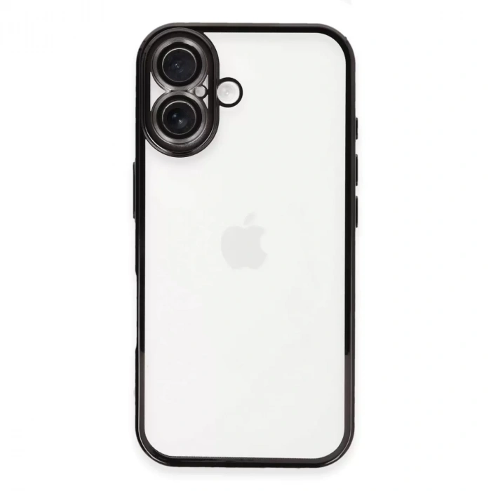 İphone 16 Plus Kılıf Razer Lensli Silikon - Siyah