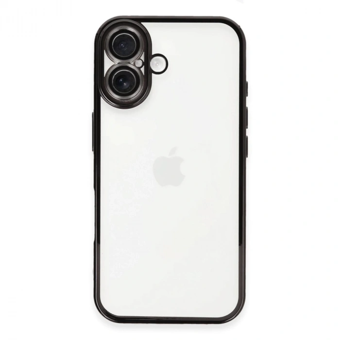 İphone 16 Plus Kılıf Razer Lensli Silikon - Siyah