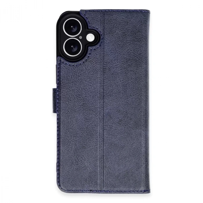 İphone 16 Plus Kılıf Trend S Plus Kapaklı Kılıf - Lacivert
