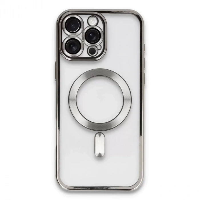 İphone 16 Pro Kılıf Kross Magneticsafe Kapak - Titan Gri