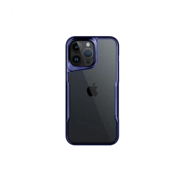 İphone 16 Pro Max Kılıf Boyi Silikon Kapak - Lacivert