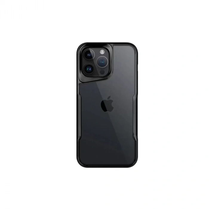 İphone 16 Pro Max Kılıf Boyi Silikon Kapak - Siyah