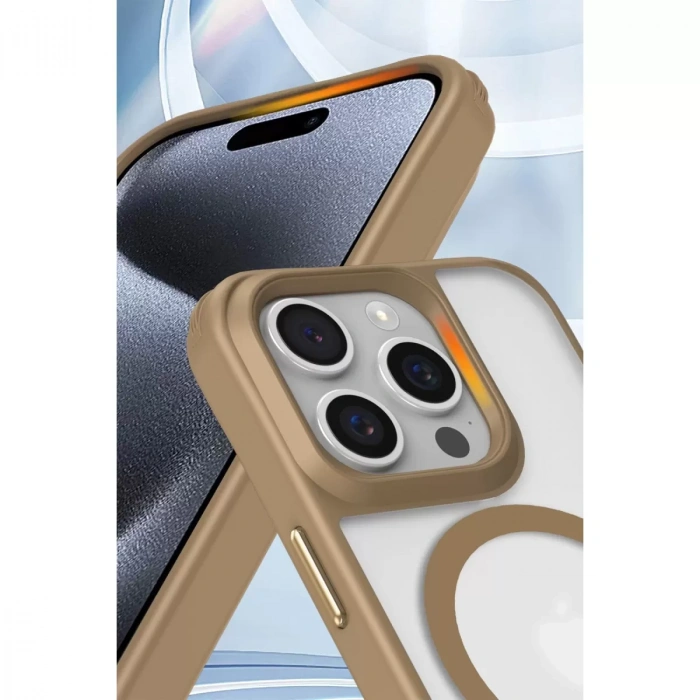 İphone 16 Pro Max Kılıf Enka Magsafe Silikon Kılıf - Siyah
