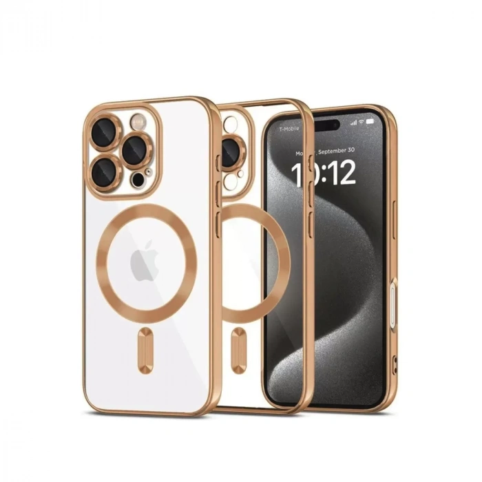 İphone 16 Pro Max Kılıf Kross Magneticsafe Kapak - Çöl Titanyum
