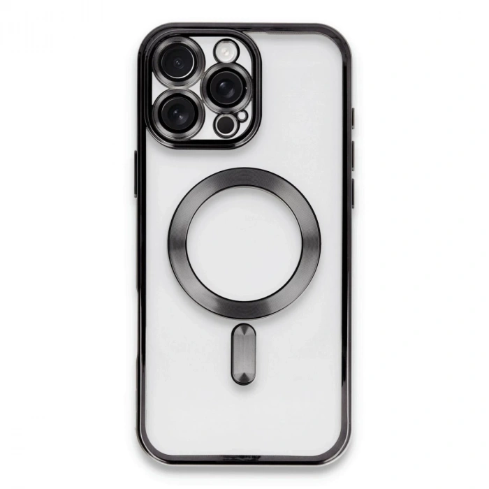 İphone 16 Pro Max Kılıf Kross Magneticsafe Kapak - Siyah