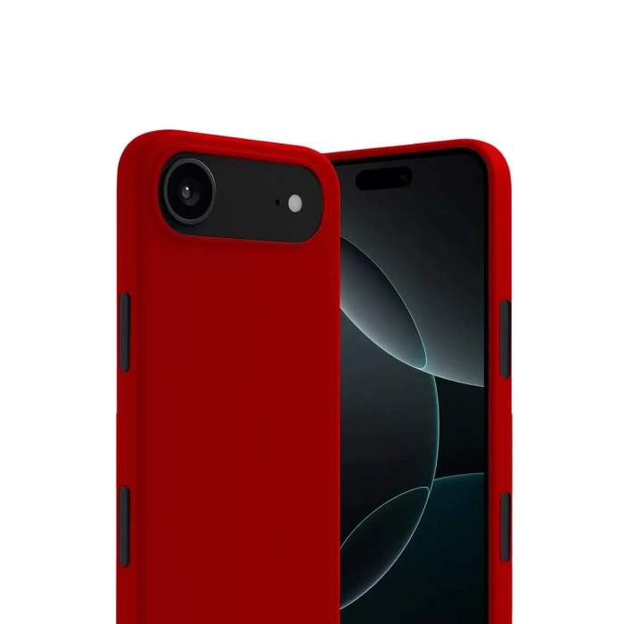 İphone 17 Air First Silikon - Kırmızı
