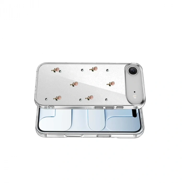 İphone 17 Air Fiyonk Desenli Kapak - Desen 6